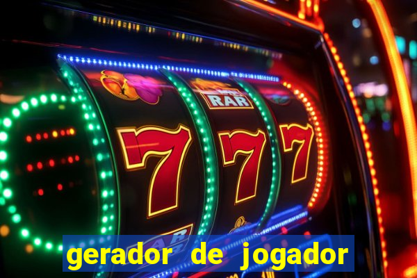 gerador de jogador de futebol